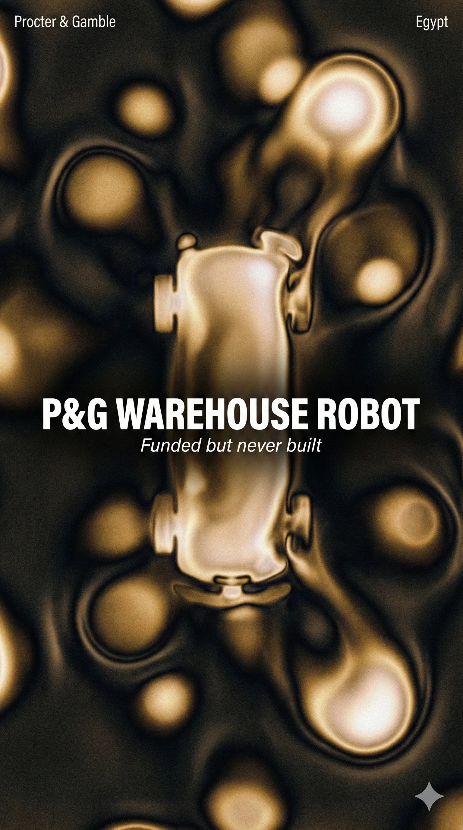 P&G Warehouse Automation Robot - Industrial AGV System